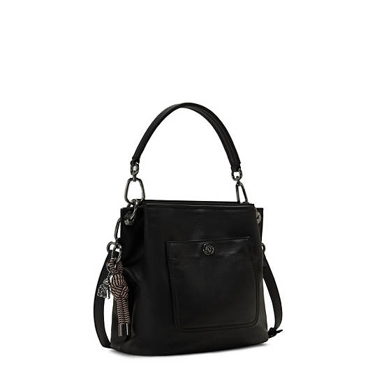 Kipling Thais Shoulder Bags Black | CA 1427QM